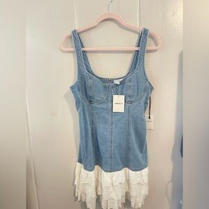 Forever 21 Light Blue Denim Dress
